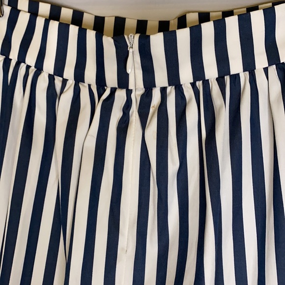 Vintage midi skirt in stripe sz XS - Picture 6 of 6